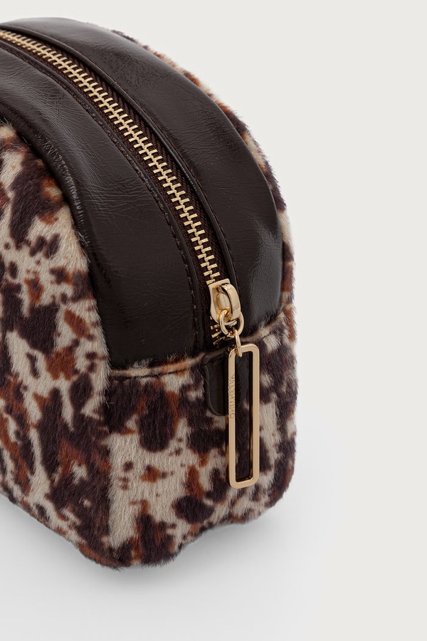 Косметичка жіноча Valentino Bags LINE колір коричневий фото 3