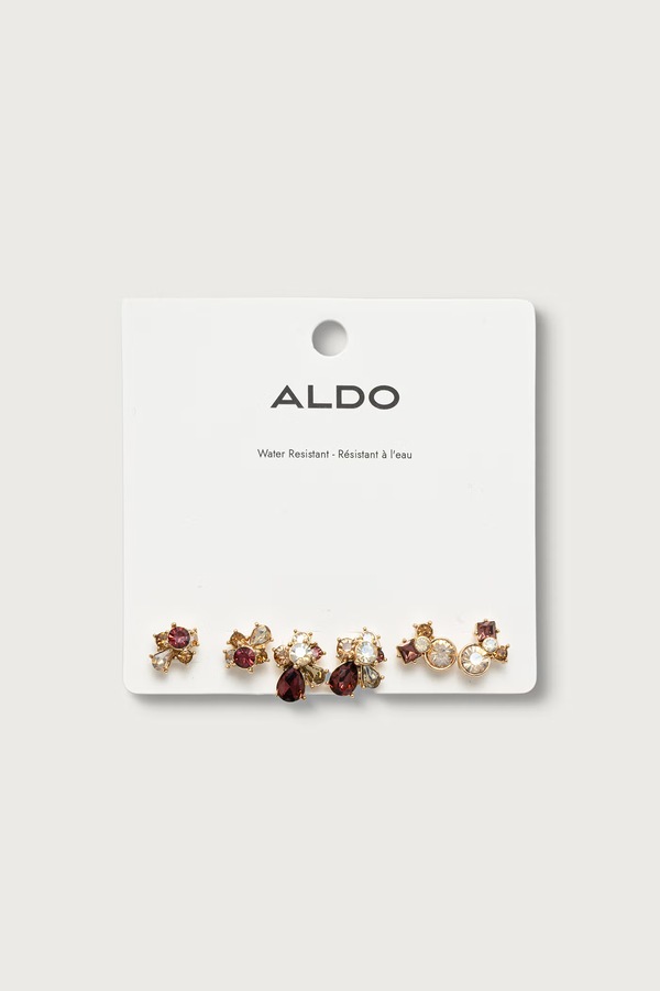Сережки жіночі металеві LOVESTRUCKED 3 шт. Aldo