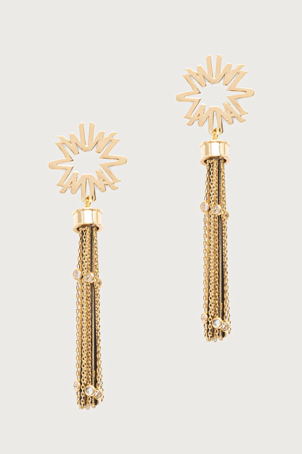 Сережки жіночі з цирконієм Aldo x ZUHAIR MURAD