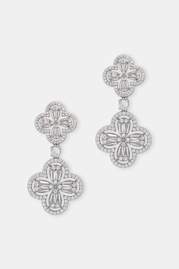 Сережки жіночі з цирконієм Aldo ICONHALO