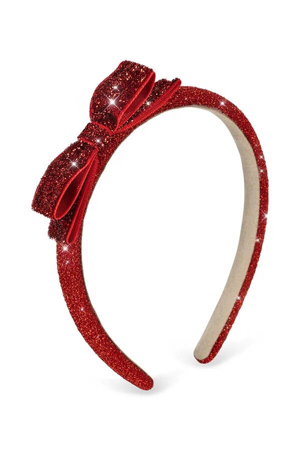 Пов'язка для волосся дитяча Konges Sløjd VELVET BOW HAIRBRACE фото 2