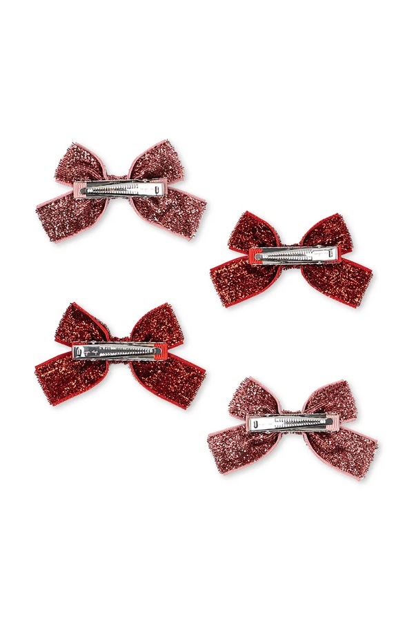 Шпильки для волосся дитячі 4 PACK MICKI BOW HAIR CLIPS 4 шт. Konges Sløjd фото 3