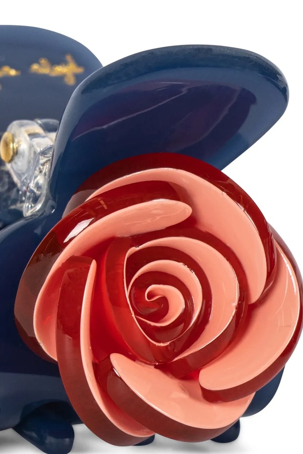 Шпильки для волосся дитячі 2 PACK ROSE HAIR CLAW SMALL 2 шт. Konges Sløjd колір темно-синій фото 3