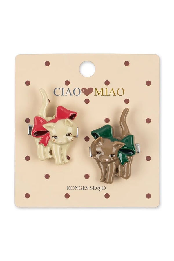 Шпильки для волосся дитячі 2 PACK KITTEN HAIR CLIP 2 шт. Konges Sløjd
