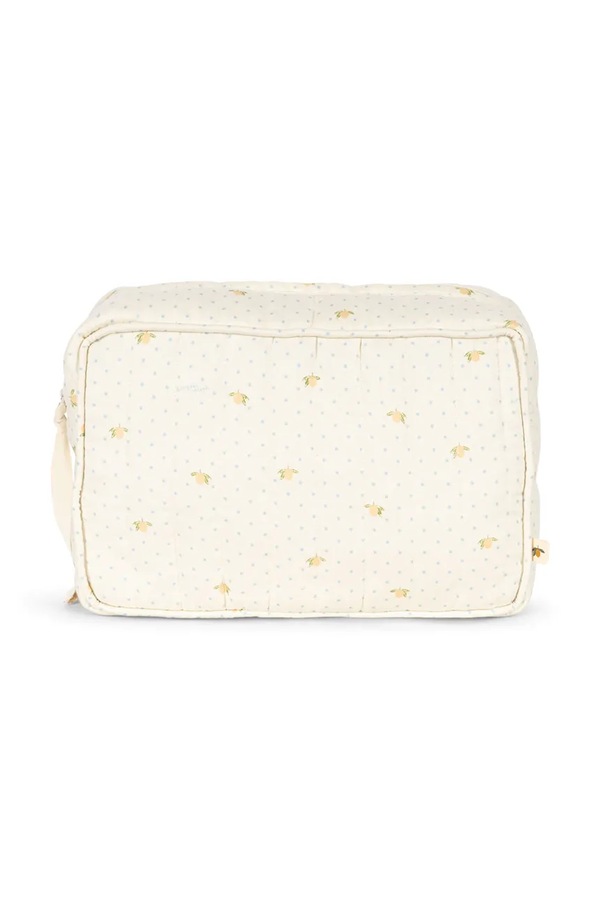 Косметичка дитяча бавовняна Konges Sløjd BIG TOILETRY BAG колір бежевий