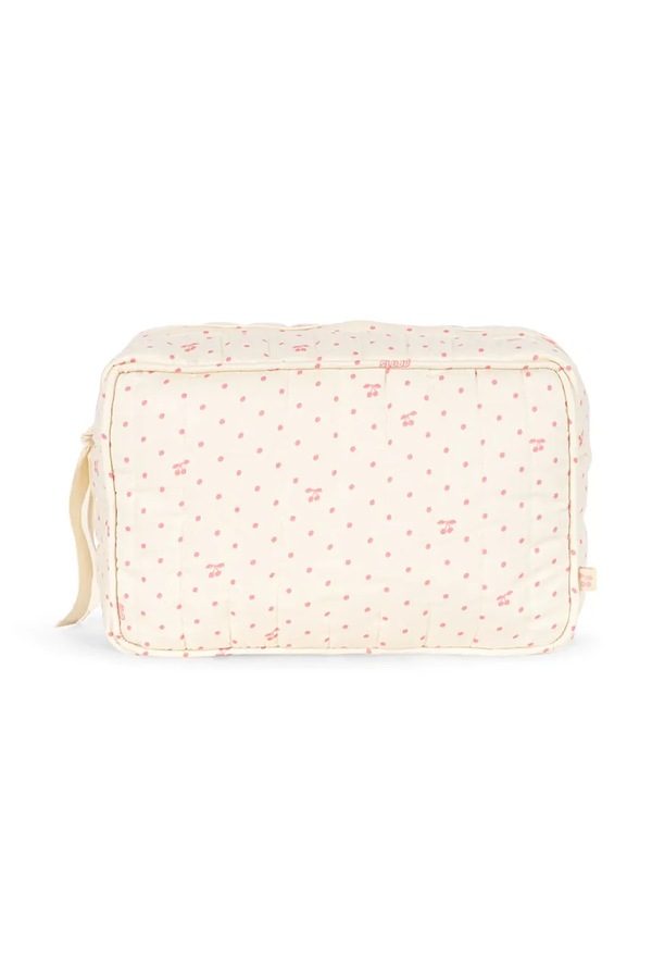 Косметичка дитяча бавовняна Konges Sløjd BIG TOILETRY BAG колір бежевий