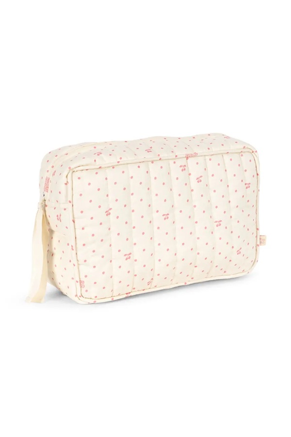 Косметичка дитяча бавовняна Konges Sløjd BIG TOILETRY BAG колір бежевий