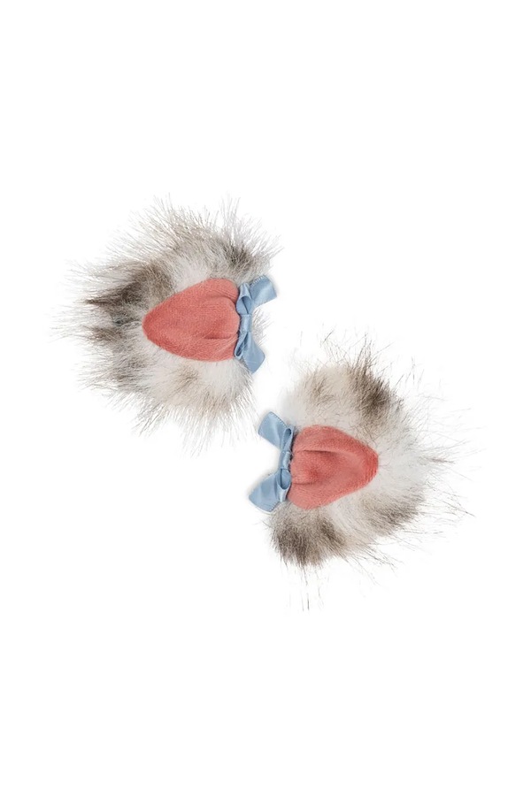 Шпильки для волосся дитячі Konges Sløjd 2 PACK KITTY FURRY EAR CLIP фото 2