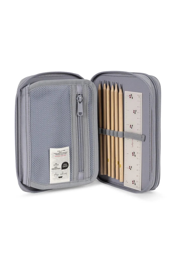 Пенал дитячий Konges Sløjd CLOVER PENCIL CASE колір блакитний фото 4