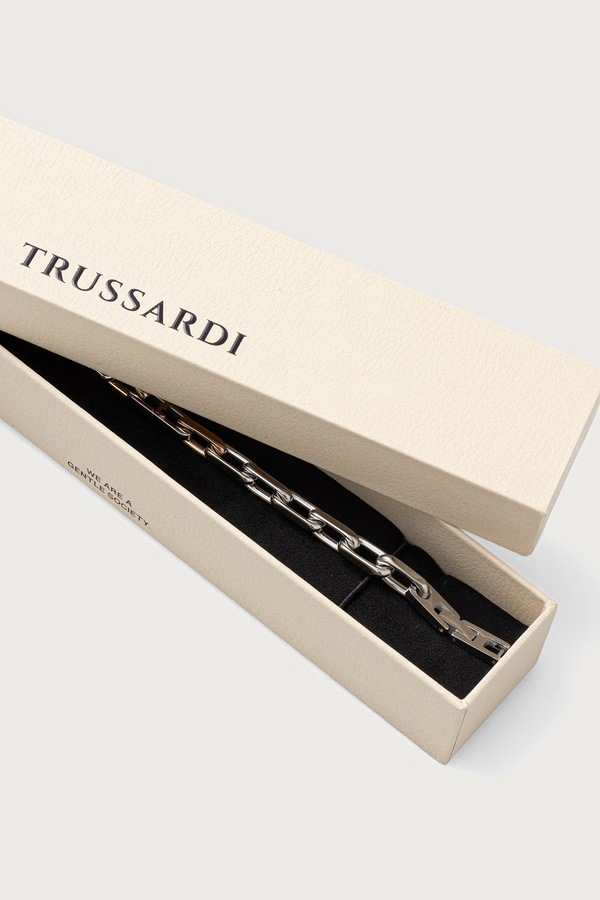 Браслет чоловічий з нержавіючої сталі Trussardi фото 3