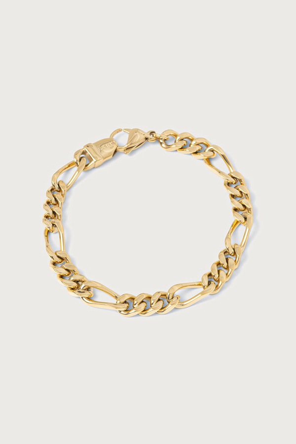 Браслет мужской из нержавеющей стали Guess LO STUDIO цвет золотой фото 2