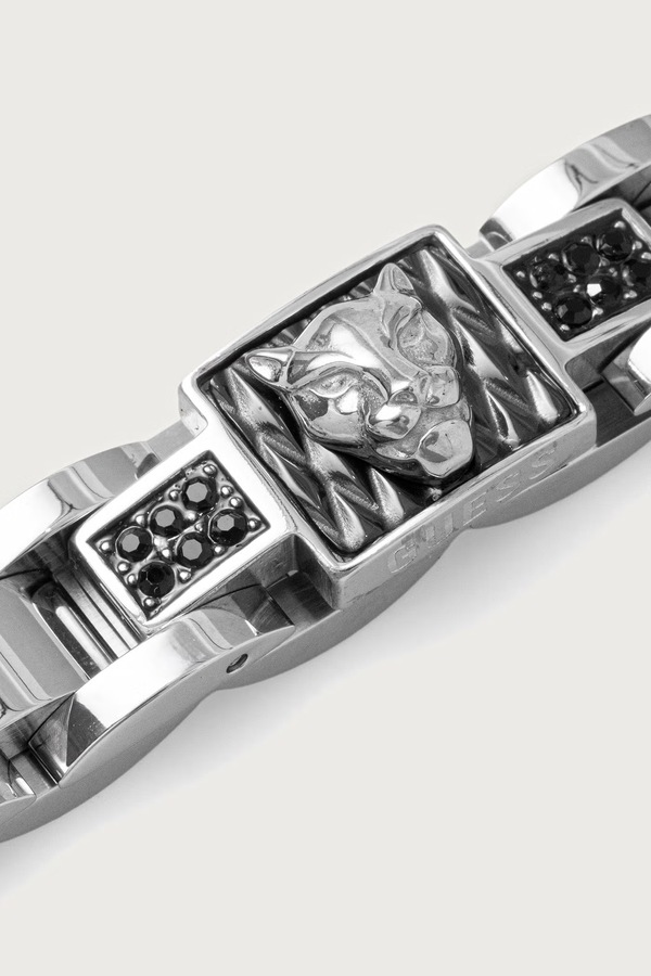 Браслет чоловічий з нержавіючої сталі Guess PANTHER фото 2