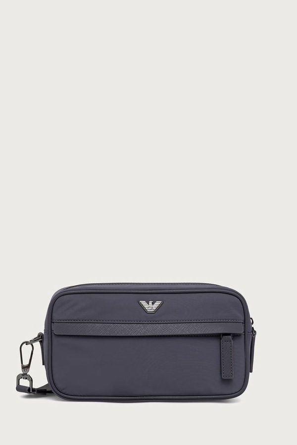 Косметичка чоловіча Emporio Armani колір сірий