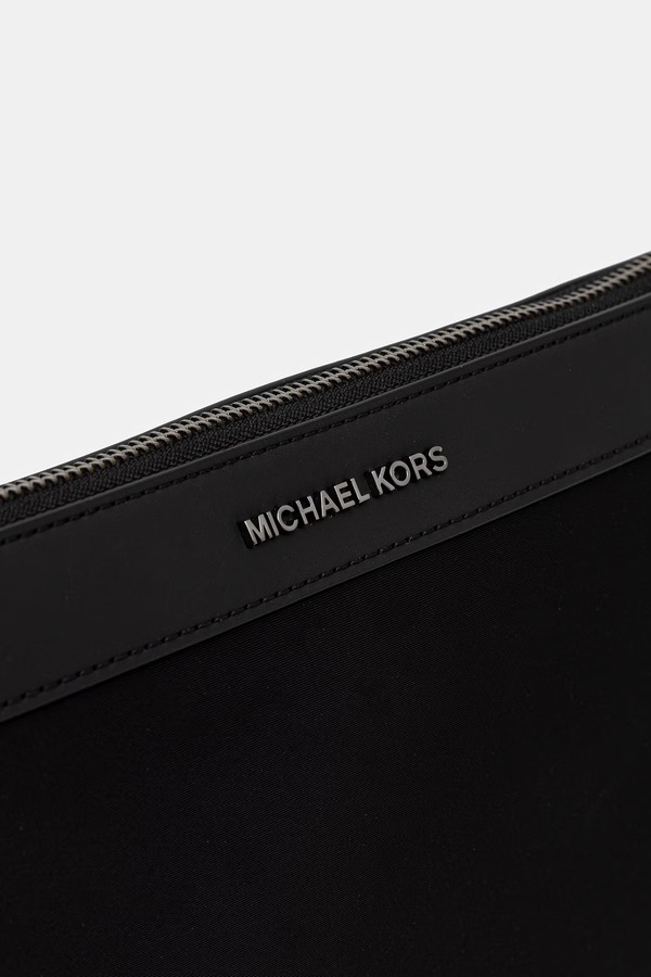 Сумка чоловіча Michael Kors Brooklyn колір чорний фото 2