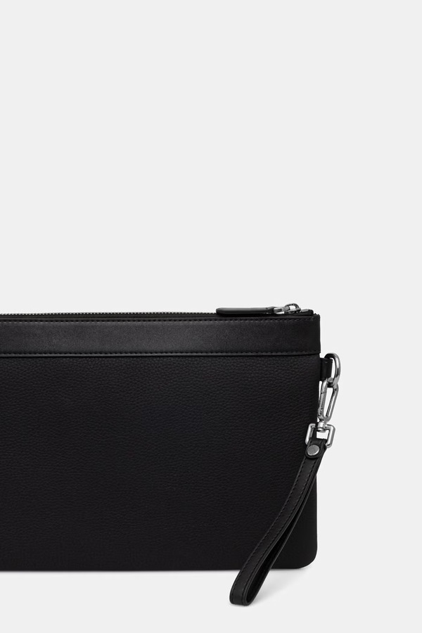 Сумка чоловіча шкіряна Michael Kors колір чорний фото 2