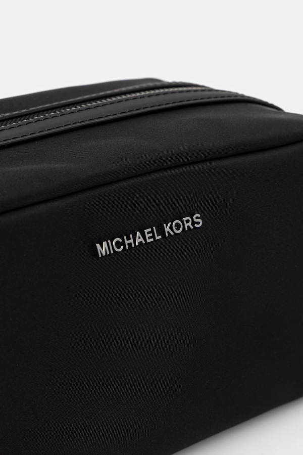 Косметичка чоловіча Michael Kors Brooklyn колір чорний фото 3