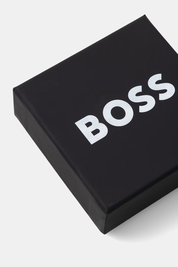 Чоловічі запонки для манжет BOSS B-TWOWAY3-CUF колір чорний фото 2