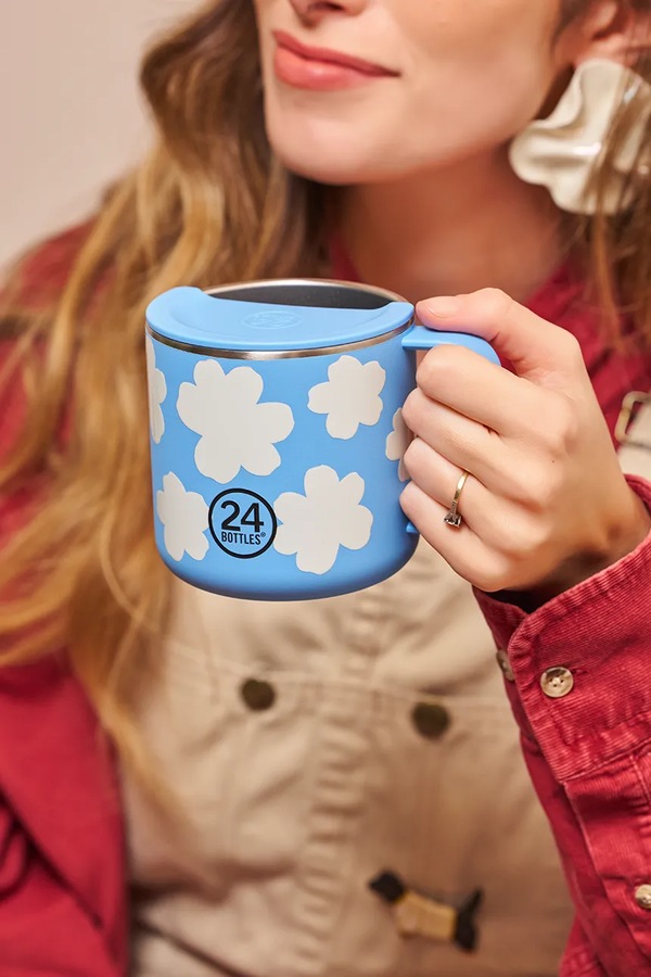 Термокружка 24bottles Casa Mug 340 ml колір блакитний фото 3