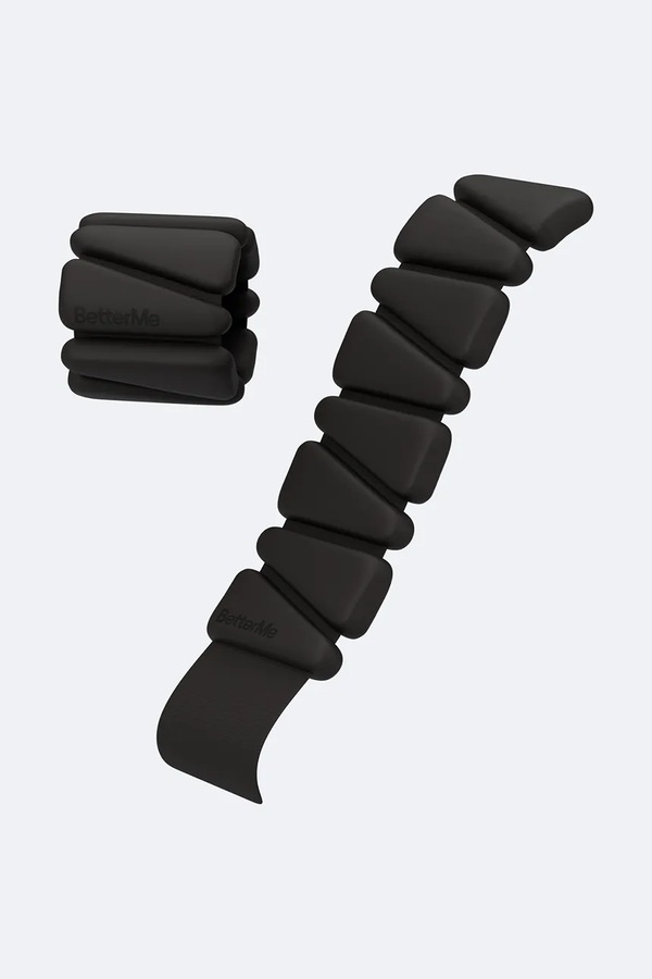 Обтяжувачі BetterMe Adjustable Weight колір чорний