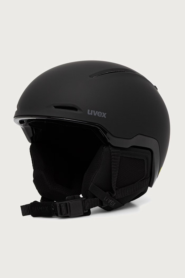 Гірськолижний шолом Uvex Monte pro MIPS колір чорний