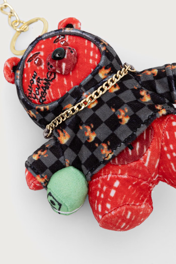 Брелок Sprayground DIABLO колір червоний фото 2