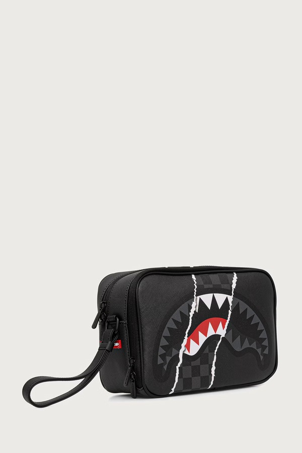 Косметичка Sprayground колір сірий фото 2