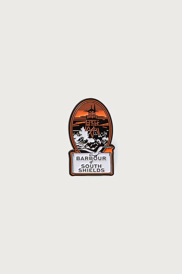 Значок металевий Barbour фото 2