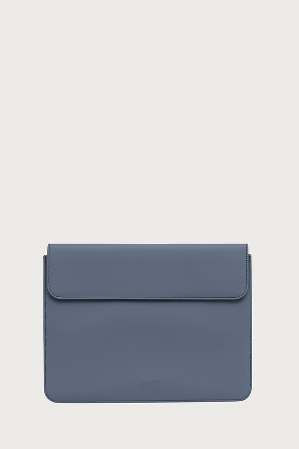 Чохол для ноутбука зі штучної шкіри Rains Laptop Portfolio 13''/14'' W1 колір блакитний
