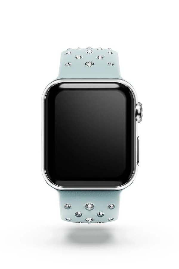 Ремінець для годинника Swarovski Apple Watch колір зелений фото 2
