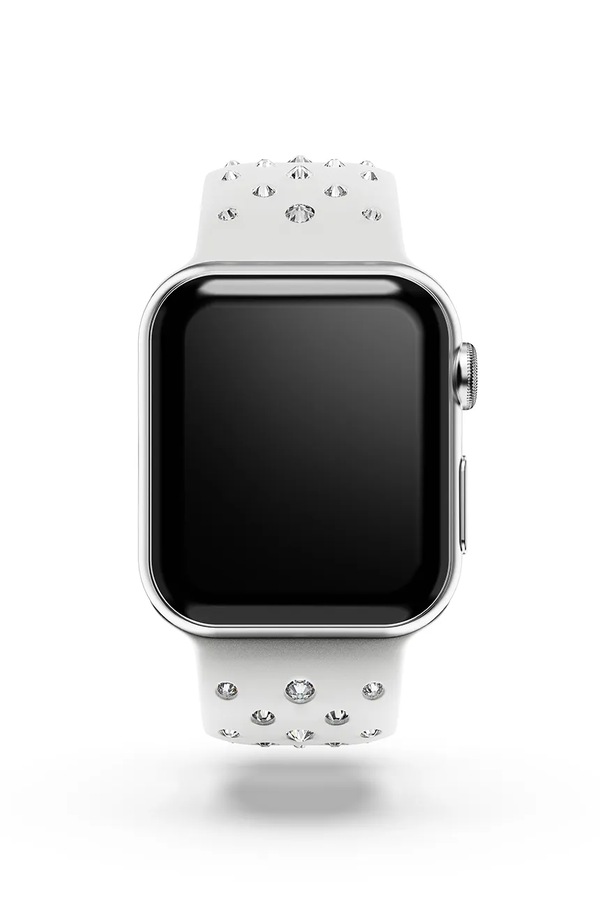 Ремінець для годинника Swarovski Apple Watch колір сірий фото 2