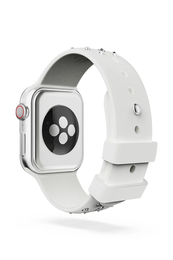 Ремінець для годинника Swarovski Apple Watch колір сірий фото 4