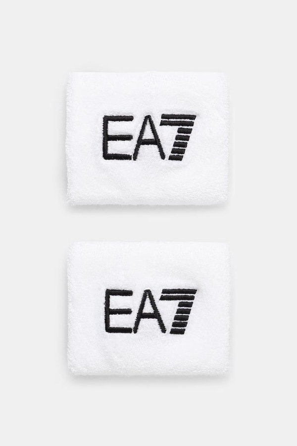Напульсник 2 шт. EA7 Emporio Armani колір білий фото 2