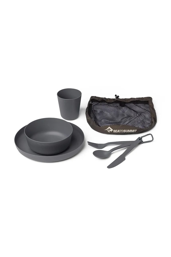 Набор туристического посуды Sea to Summit Camp Dinnerware цвет серый фото 2