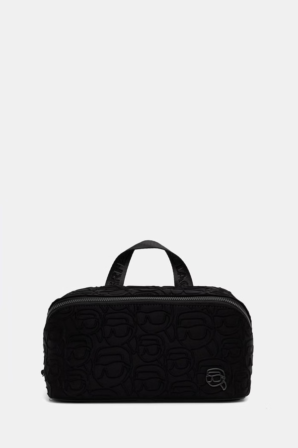 Дорожная косметичка Karl Lagerfeld IKON цвет черный