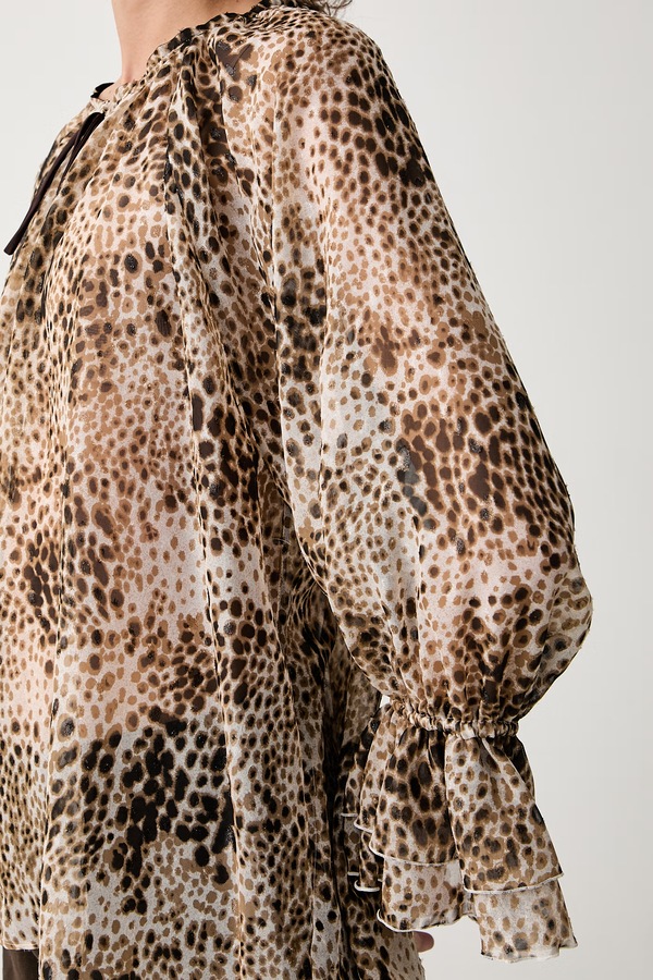 Блузка жіноча Max&Co. EBURNEA колір бежевий фото 4