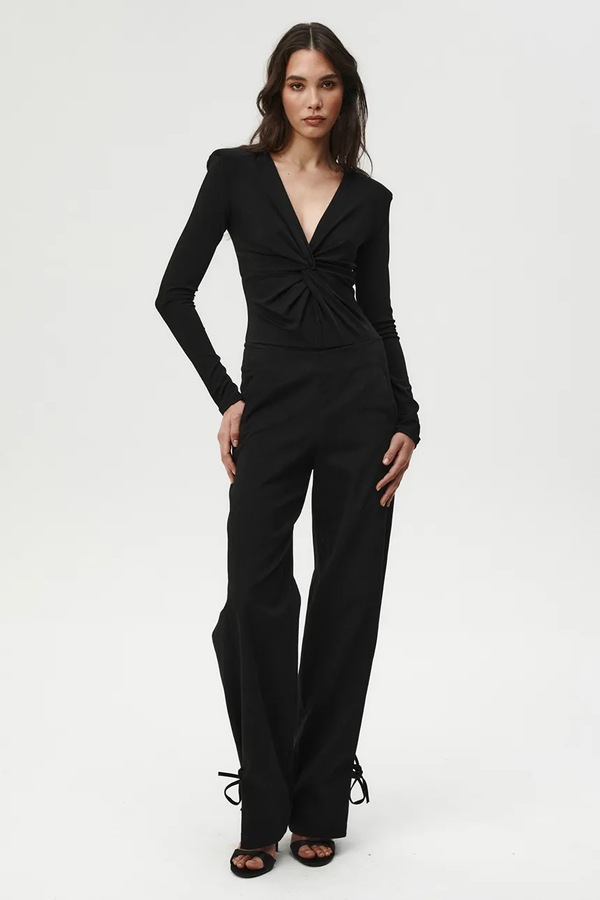 Боді жіноче з віскозою Undress Code Intuition Bodysuit Classic колір чорний фото 4