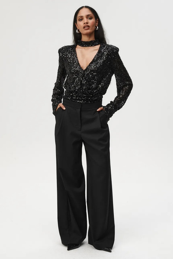 Блузка жіноча Undress Code Black Quartz Bodysuit Classic колір чорний фото 2