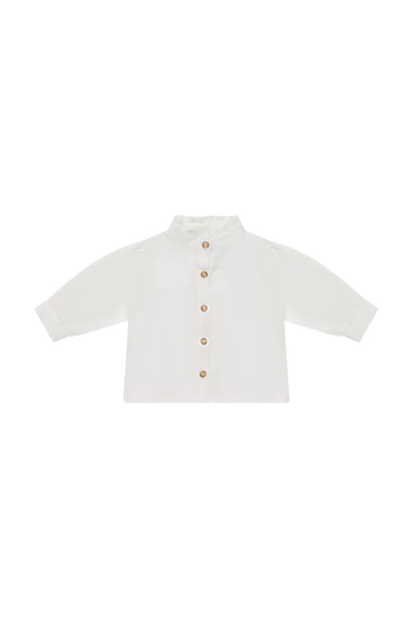 Рубашка детская хлопковая Donsje Fini Blouse цвет белый