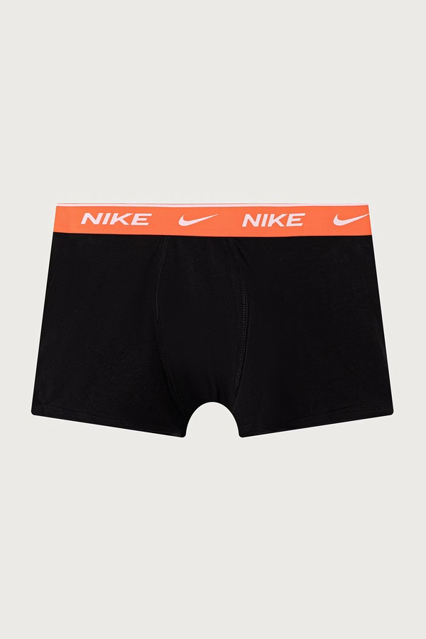 Боксери дитячі бавовняні з еластаном 5 шт. Nike колір чорний фото 2