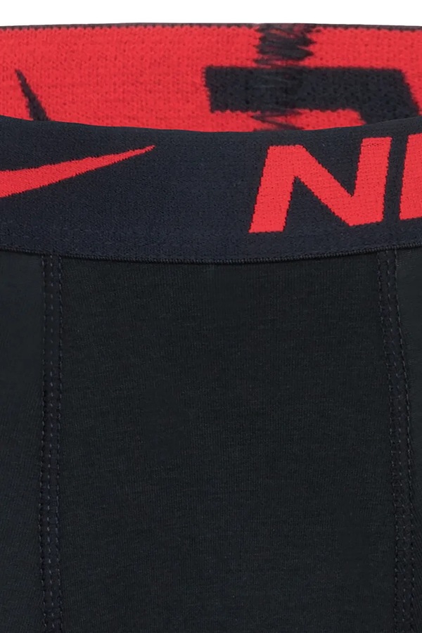 Боксери дитячі бавовняні з еластаном 5 шт. Nike колір чорний фото 3