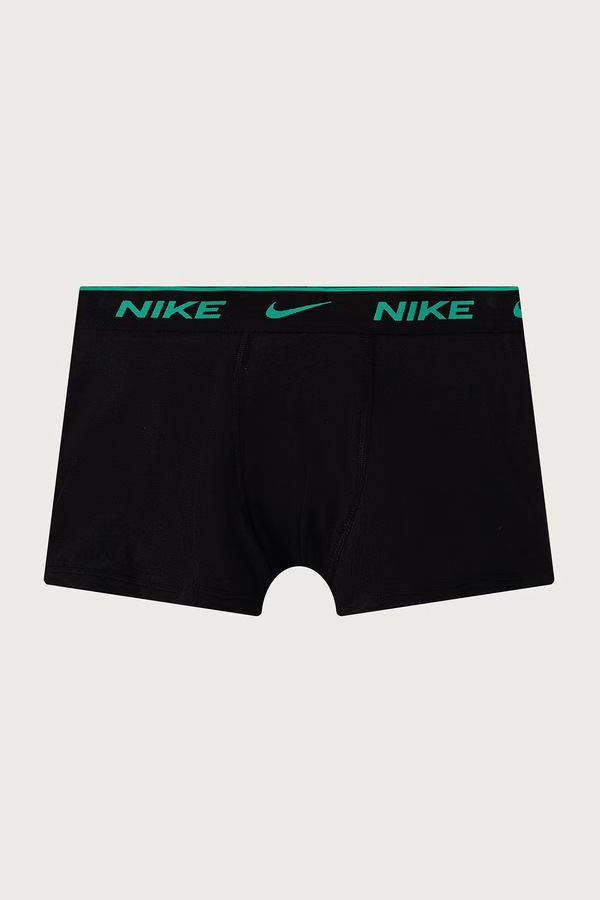 Боксери дитячі бавовняні з еластаном 3 шт. Nike колір чорний фото 3
