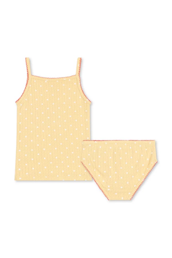 Комплект спідньої білизни дитячий бавовняний Konges Sløjd MINNIE UNDERWEAR GOTS