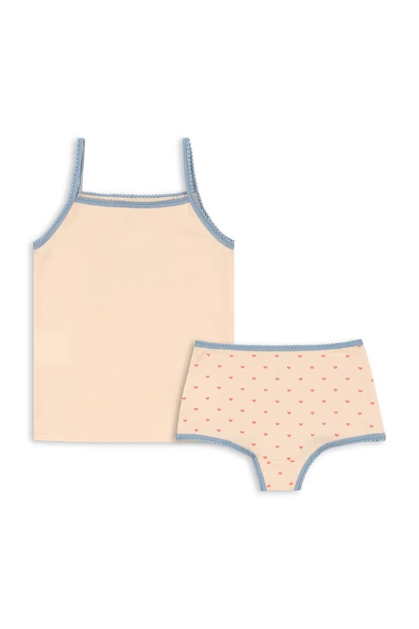 Комплект нижнего белья детский хлопковый с эластаном Konges Sløjd BASIC UNDERWEAR GOTS