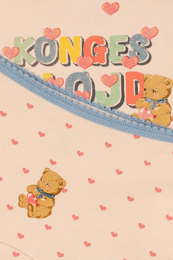 Комплект нижнего белья детский хлопковый с эластаном Konges Sløjd BASIC UNDERWEAR GOTS фото 2