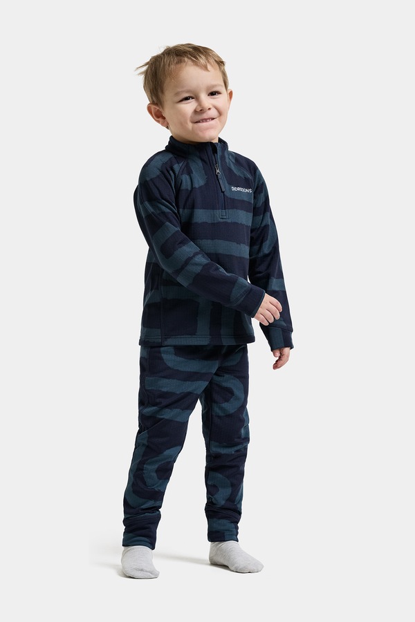 Комплект термобілизни дитячий Didriksons JADIS KIDS PR SET 5 колір темно-синій