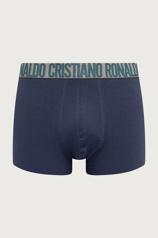 Боксери чоловічі бавовняні з еластаном 3 шт. CR7 Cristiano Ronaldo колір зелений фото 2