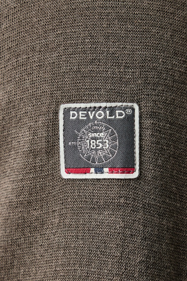Чоловічий вовняний Devold Expedition Merino колір коричневий фото 4