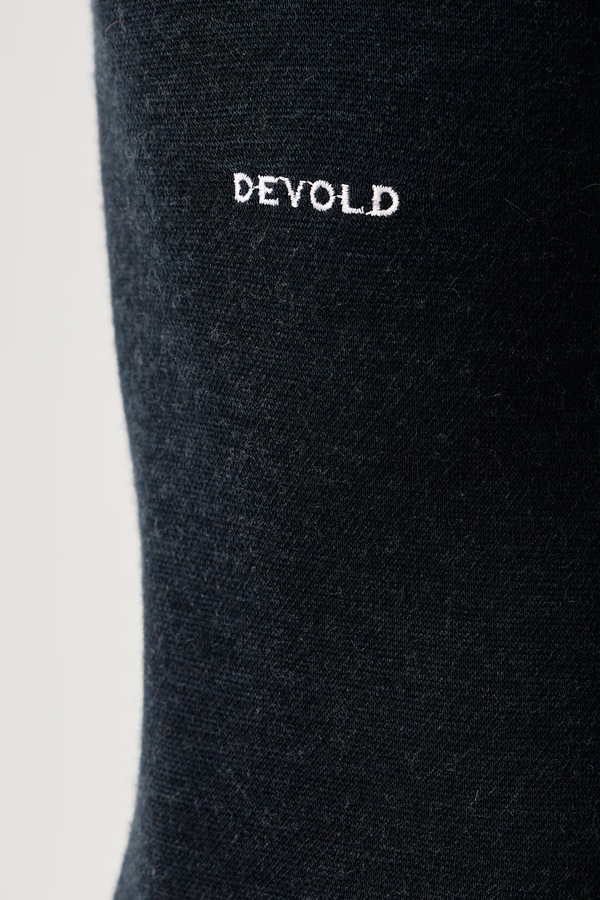 Термоактивні легінси чоловічі вовняні Devold Signature Merino колір темно-синій фото 4