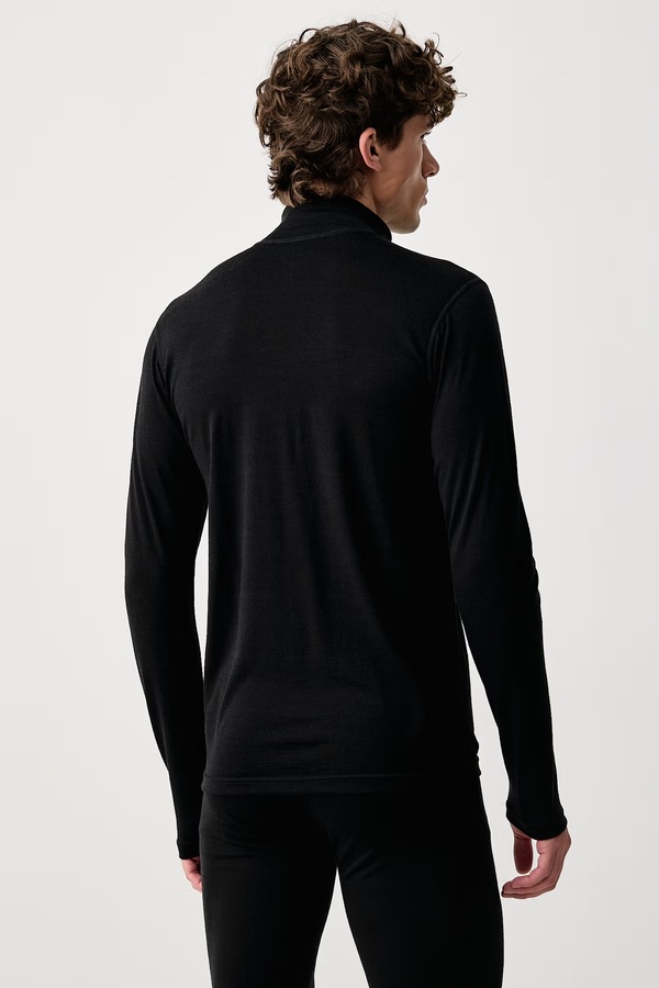 Функциональный лонгслив мужской шерстяной Devold Breeze Merino цвет черный
