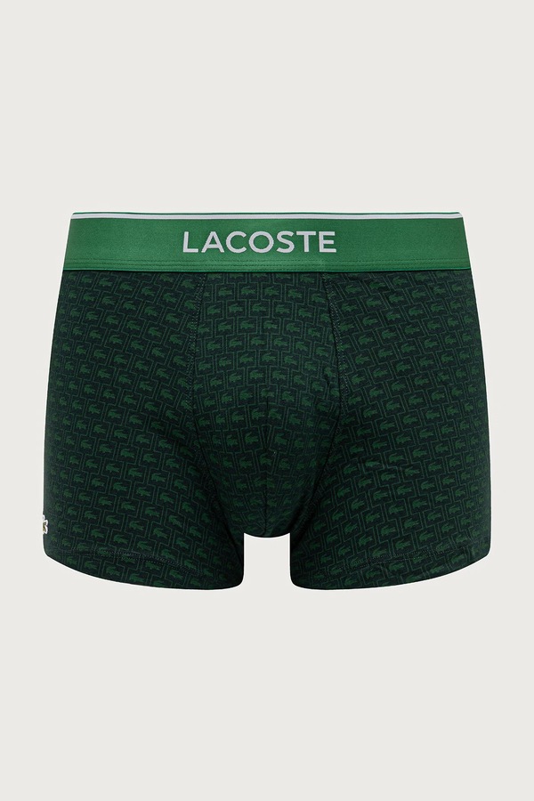 Облягаючі боксери чоловічі бавовняні з еластаном 3 шт. Lacoste фото 2